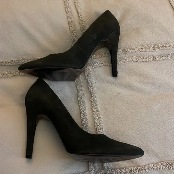 Steve Madden Comoros Drk Grey Suede Size 10 - Picture 2 of 4